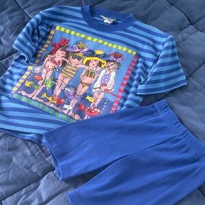 Colorful Kids shorts Set with Fun Graphic